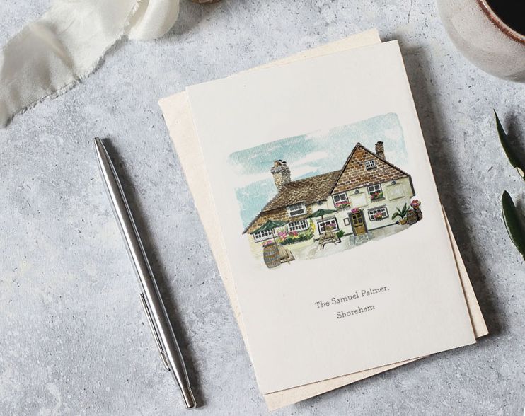 The Samuel Palmer Greetings Card